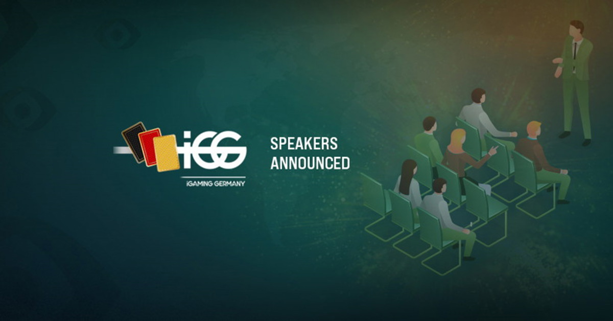 Eventus International has announced the speakers for iGG
