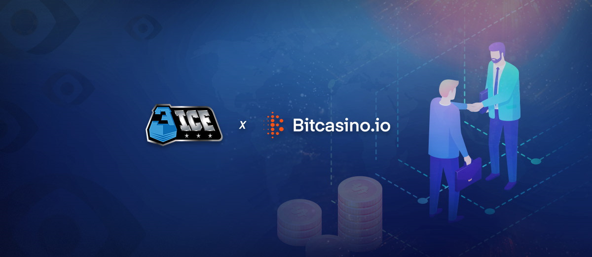 Bitcasino and 3ICE have signed a new deal