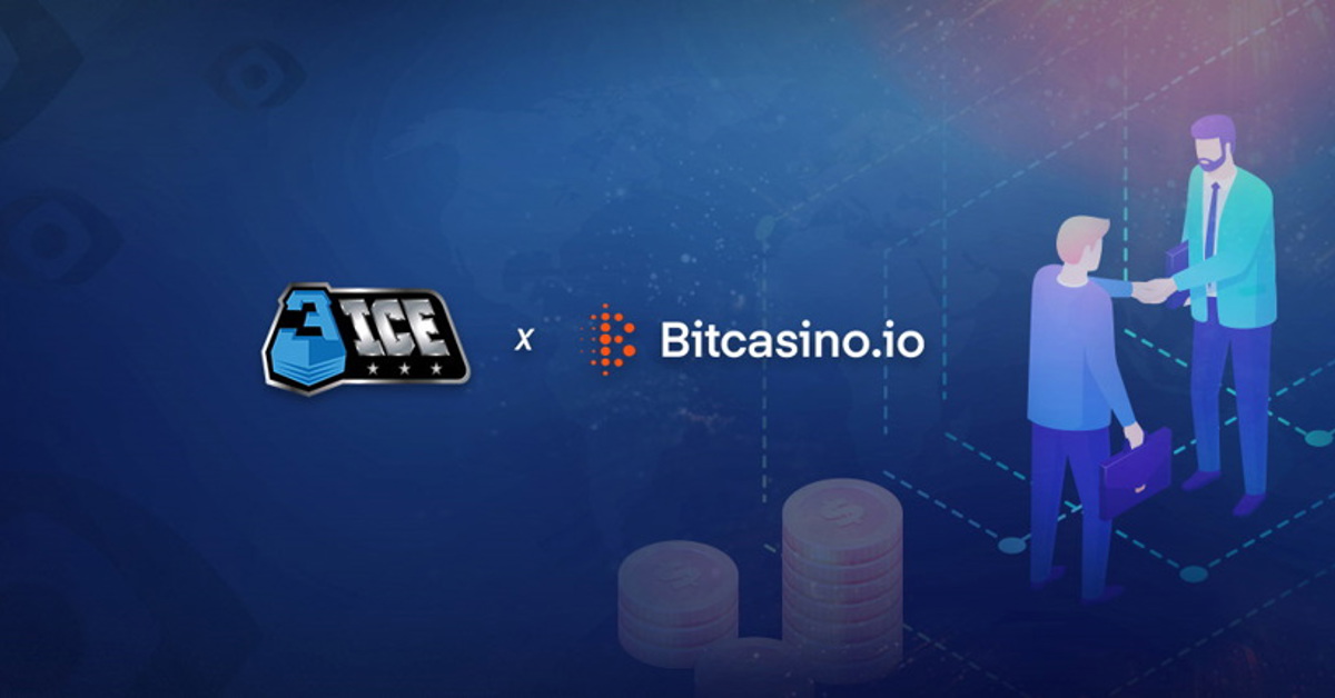 Bitcasino and 3ICE have signed a new deal