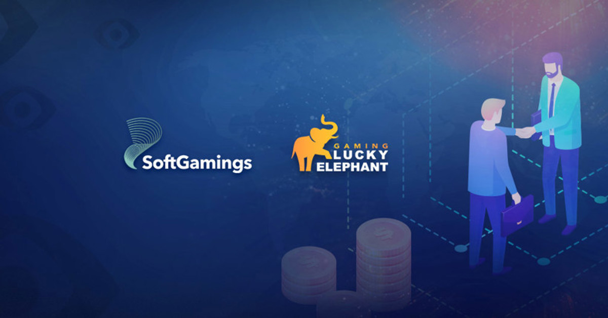 Lucky Elephant Content Goes Live with SoftGamings