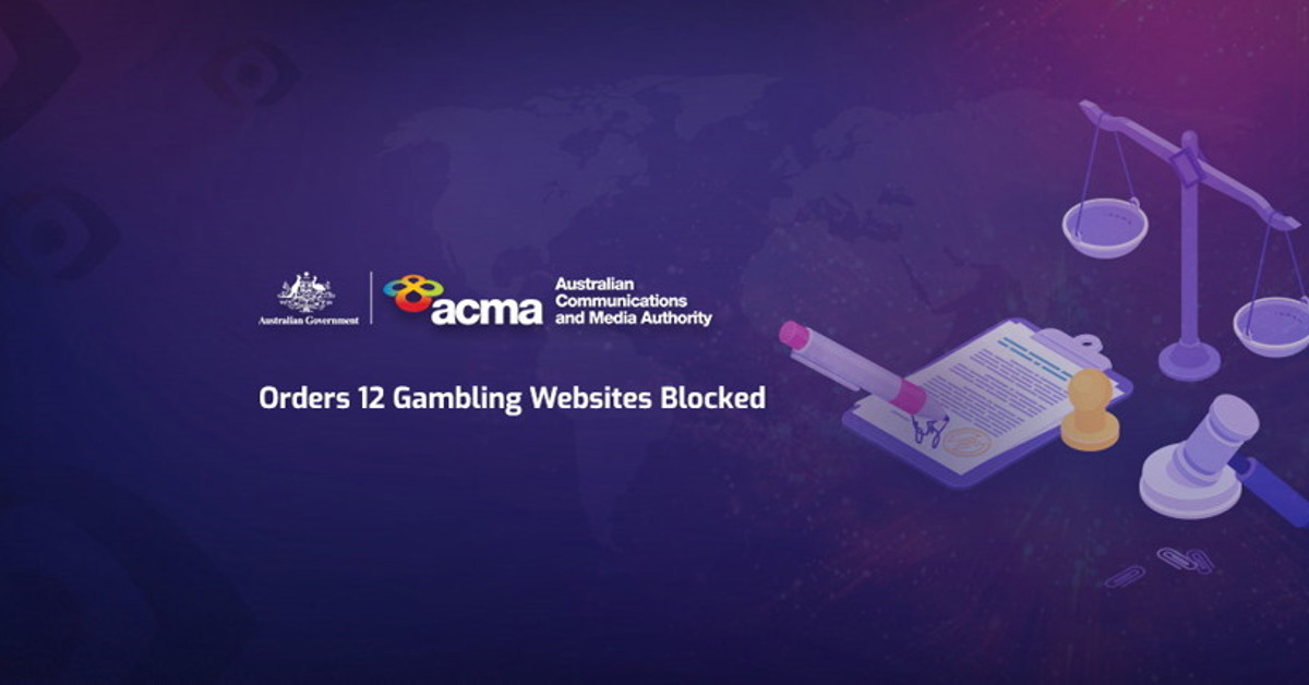 ACMA has blocked 12 websites