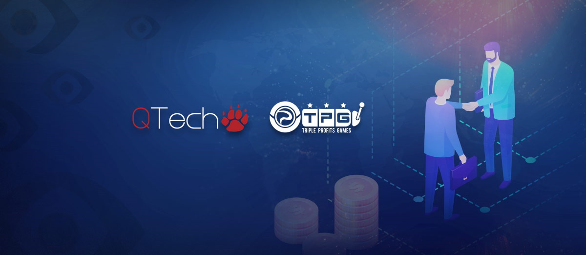 Triple Profit Games has signed a partnership deal with QTech Games