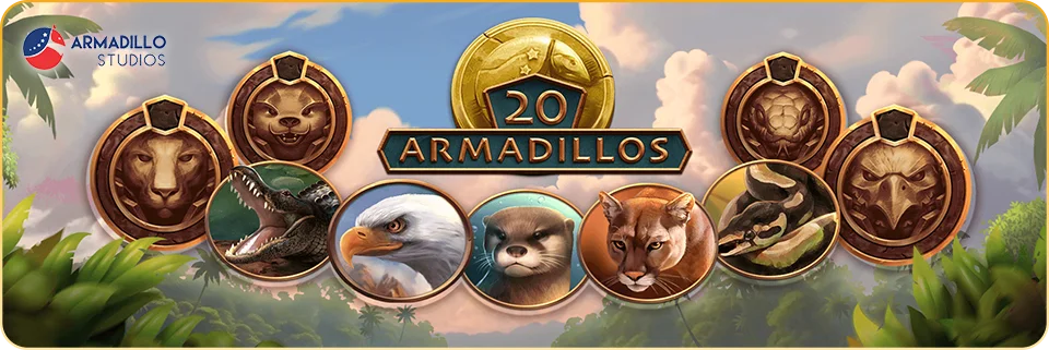 20 Armadillos from Armadillo Studios