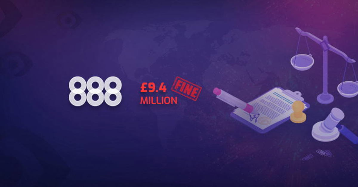 Gambling Commission has fined 888