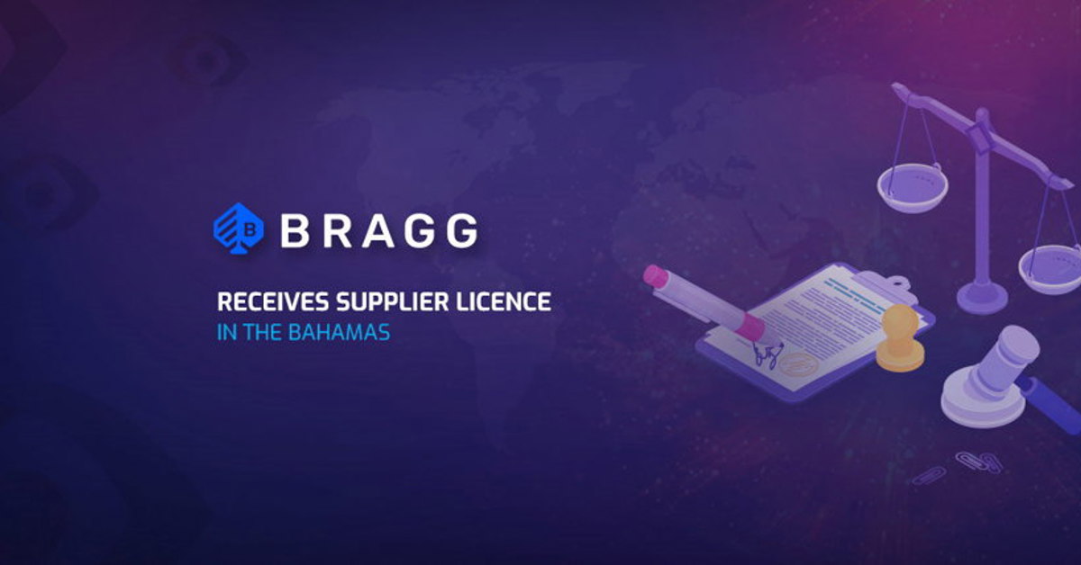 Bragg Gaming has received a license