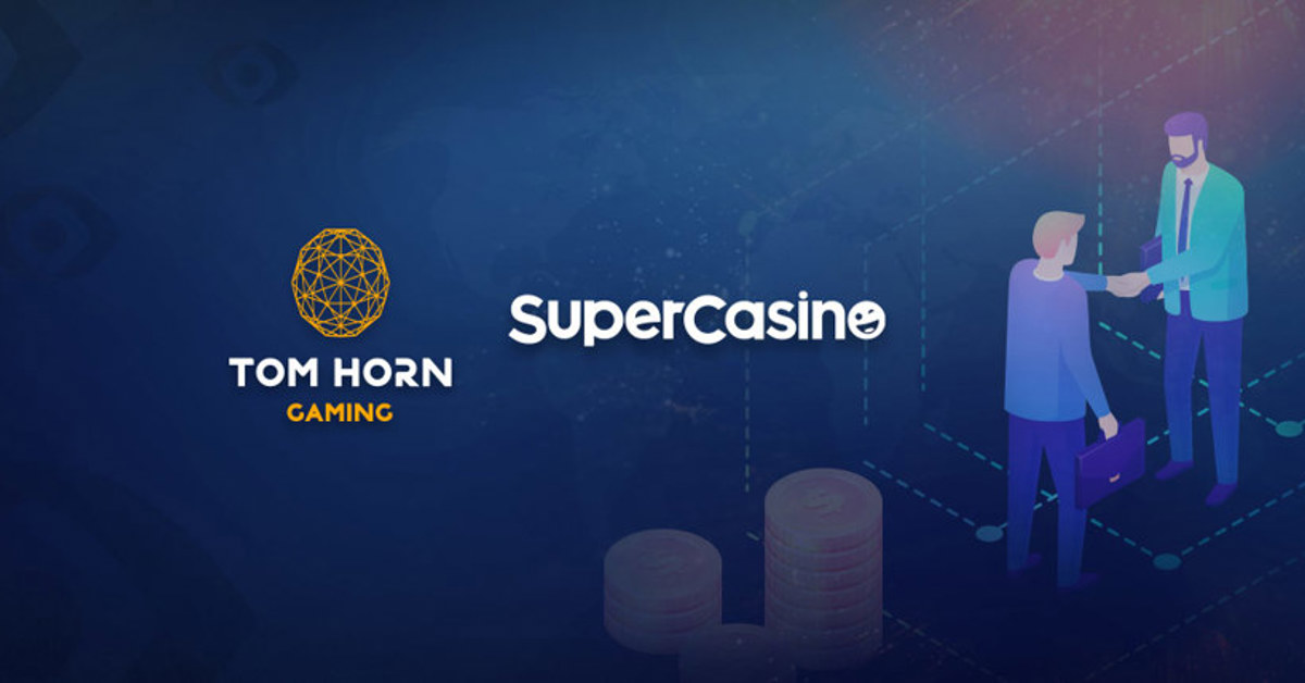 SuperCasino to Integrate Tom Horn Gaming Titles