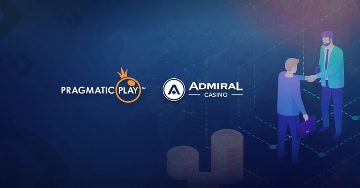 Pragmatic Play has announced a new deal with Admiral Casino