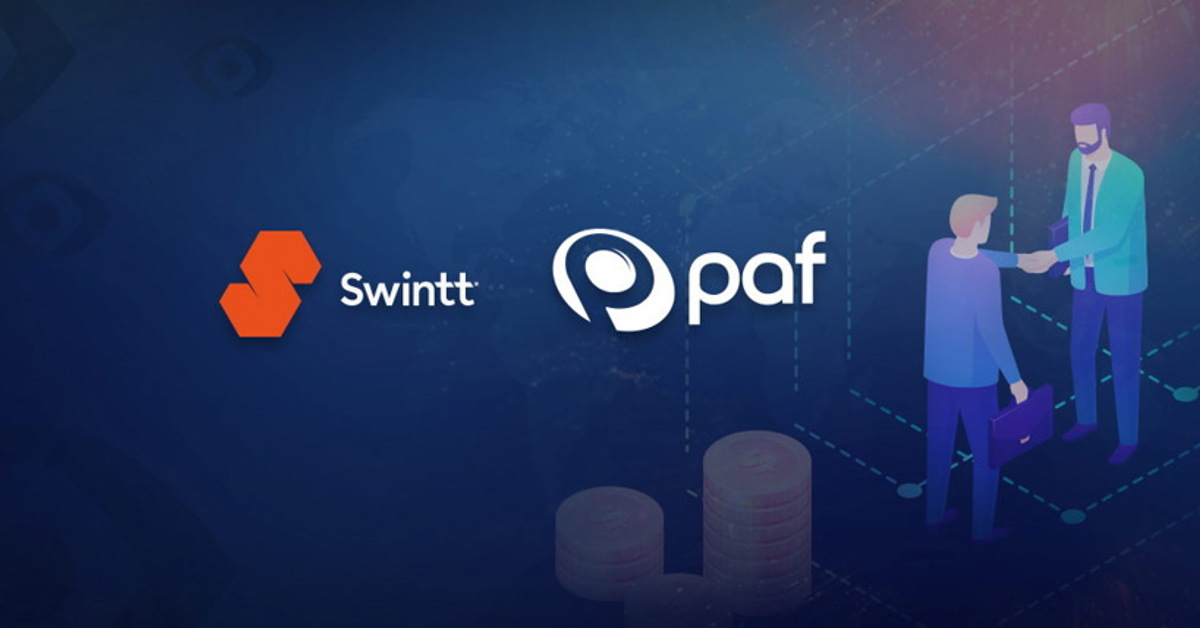 Swintt has announced a new partnership with Paf