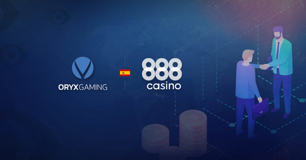 ORYX Gaming Goes Live with 888casino