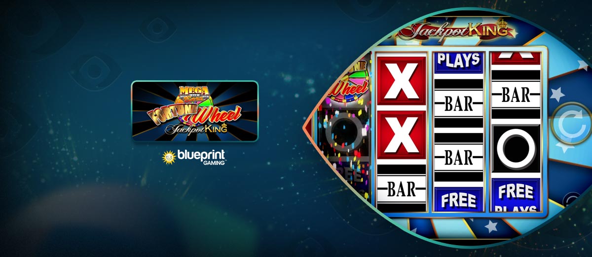 Hit the Jackpot in Mega Bars Fortune Wheel Jackpot King Slot by Blueprint Gaming