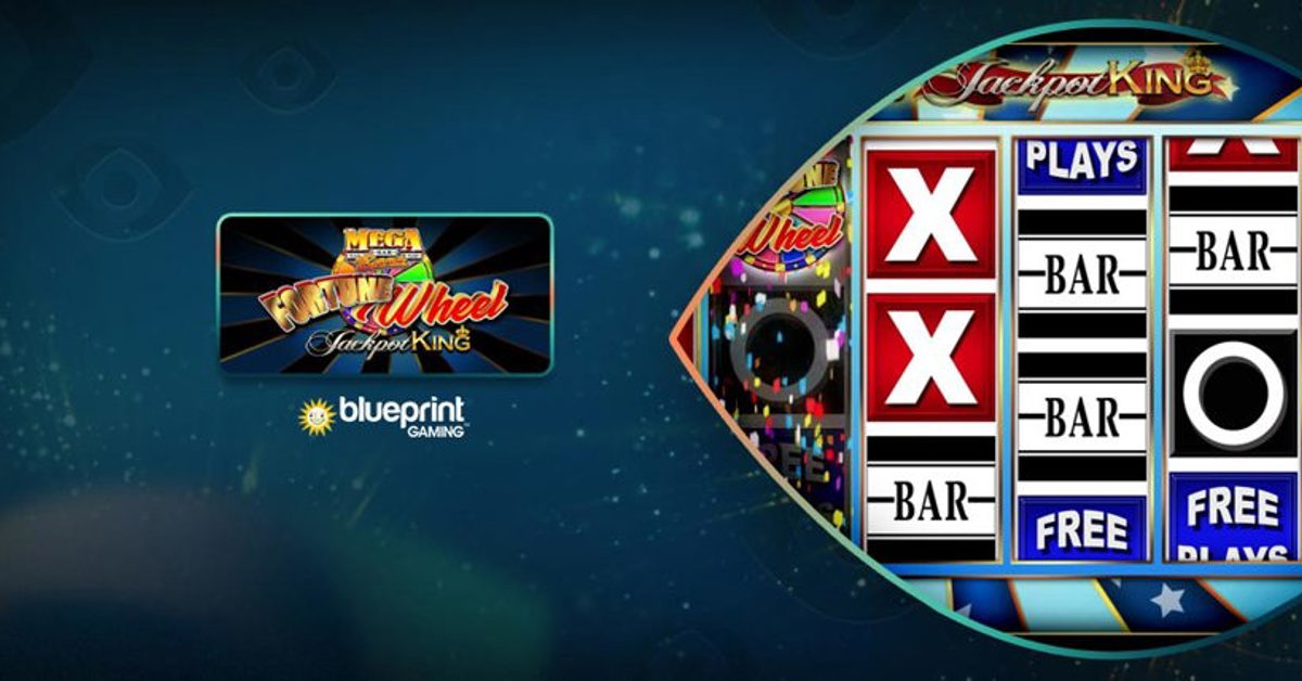 Hit the Jackpot in Mega Bars Fortune Wheel Jackpot King Slot by Blueprint Gaming