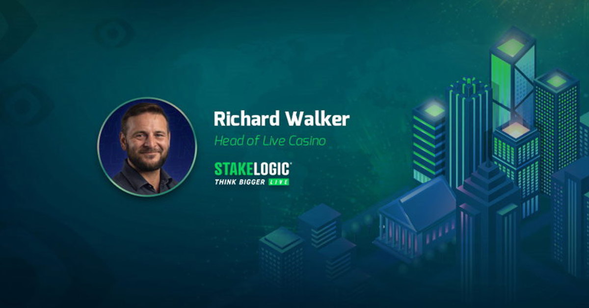 Stakelogic has appointed Richard Walker as head of live casino
