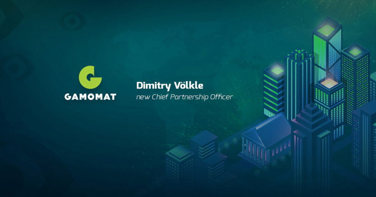 GAMOMAT has appointed Dimitry Volkle as chief partnership officer