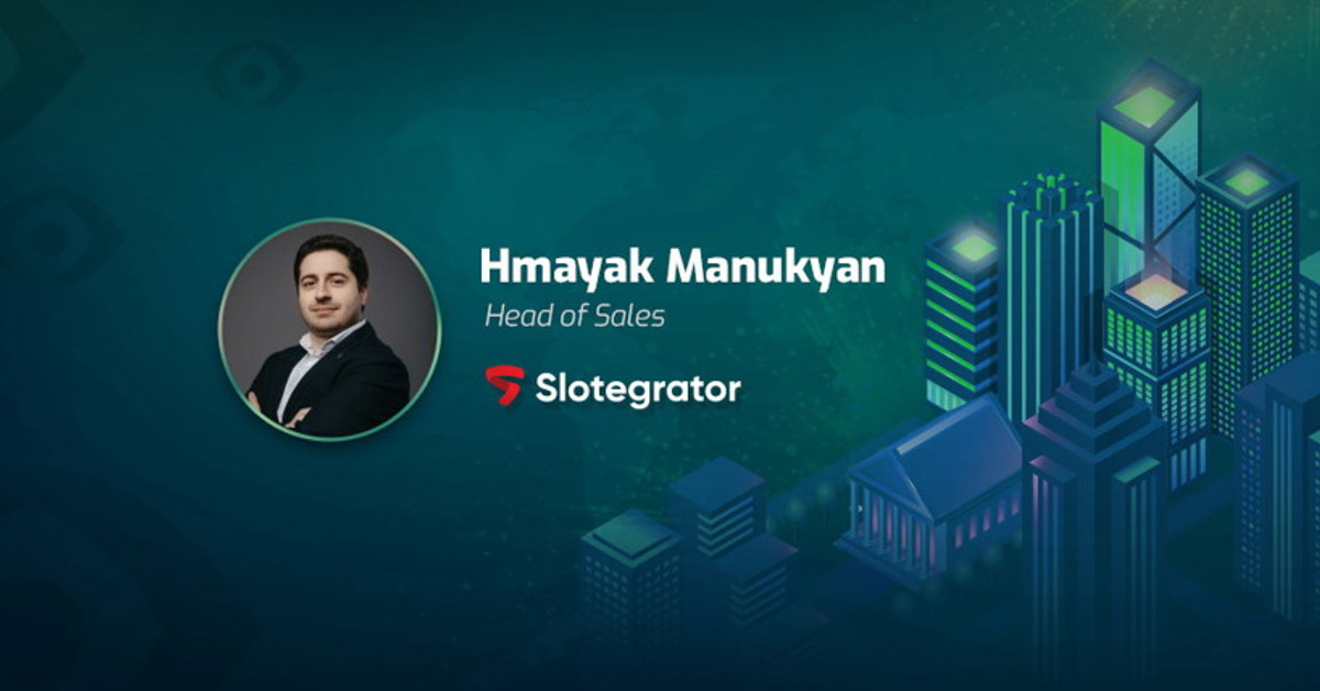 Slotegrator has appointed Hmayak Manukyan