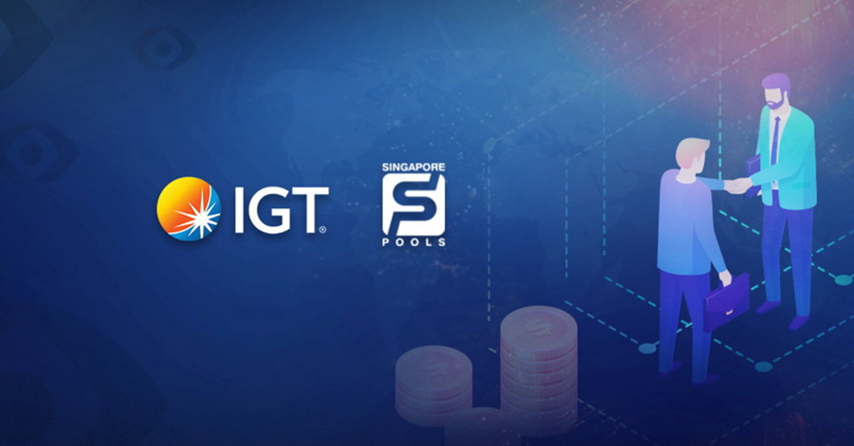 IGT has signed a partnership deal with Singapore pools
