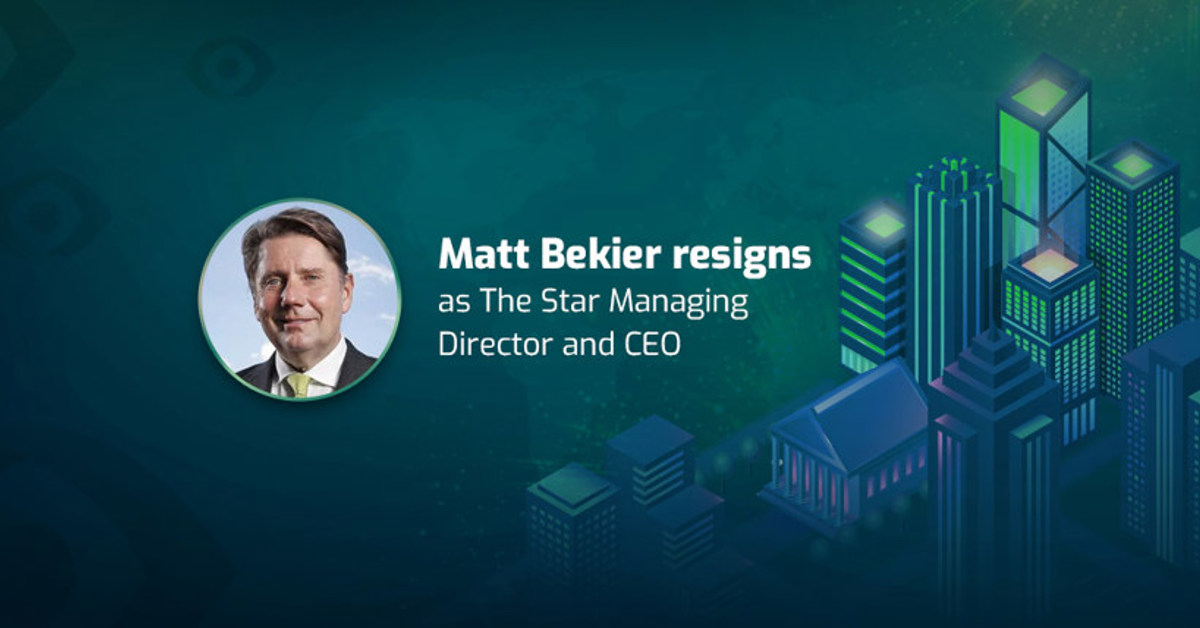 Star Managing Director and CEO Matt Bekier Resigns