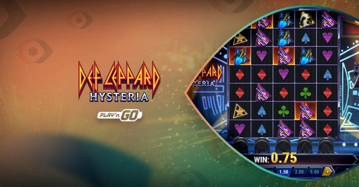 Play'n GO's New Def Leppard Hysteria Slot