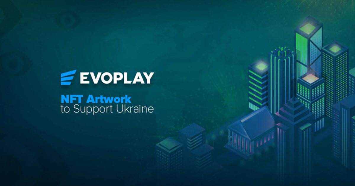 Evoplay Sells NFT Artwork to Support Ukraine