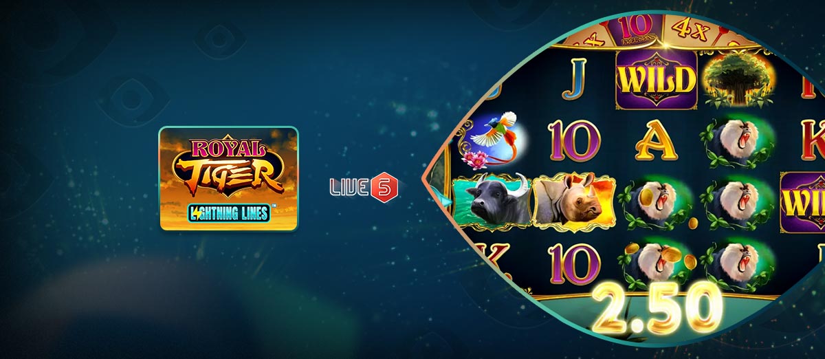 New Mechanic in Royal Tiger Slot by Live 5 Gaming