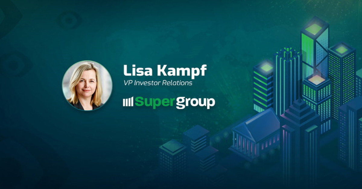 Super Group has appointed Lisa Kampf  as VP of Investor Relations