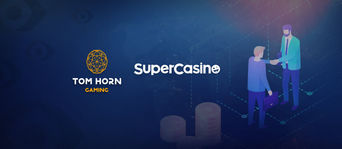 Tom Horn Games Go Live at SuperCasino