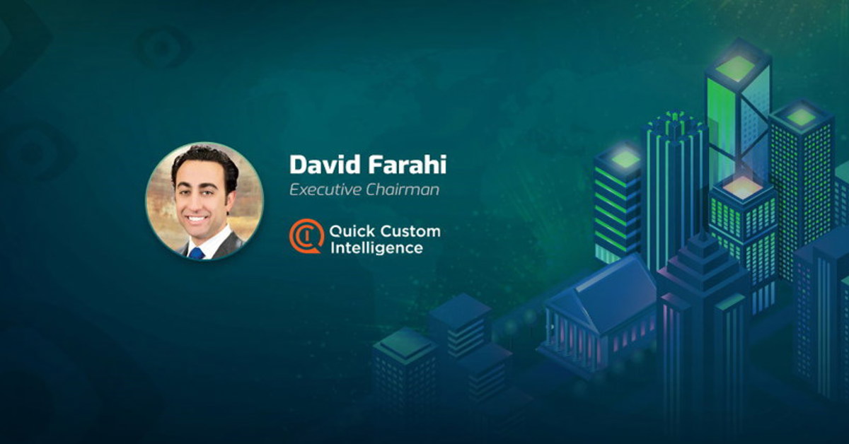 QCI has appointed David Farahi as its executive chairman