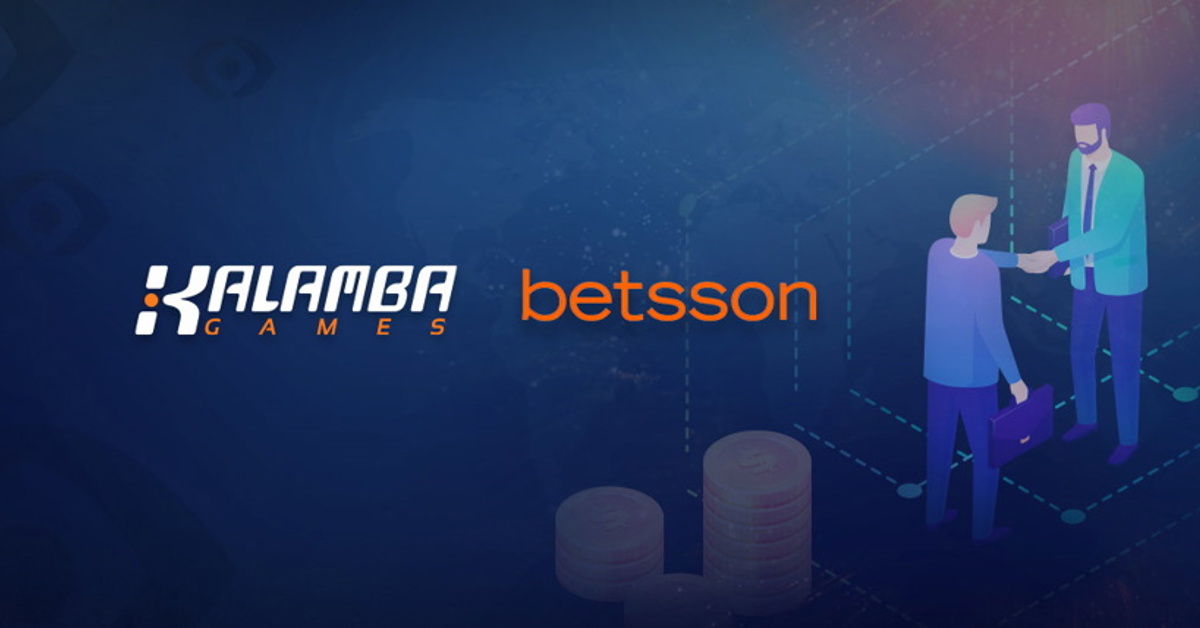 Betsson has reached an agreement with Kalamba Games