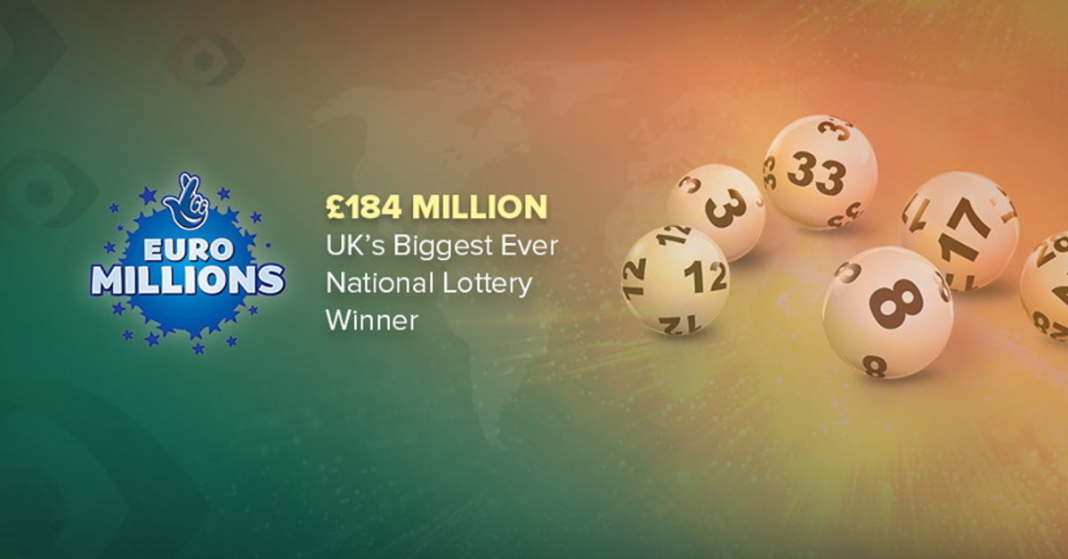 A lucky Brit has won the highest lottery jackpot