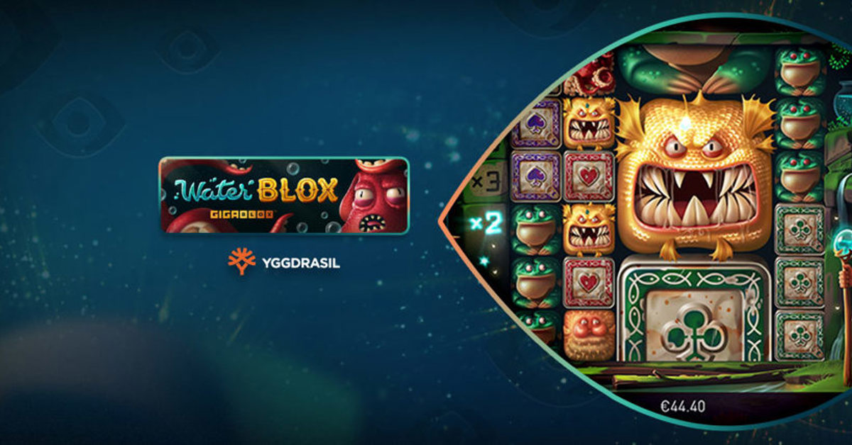 Peter & Sons Release Water Blox Gigablox Slot