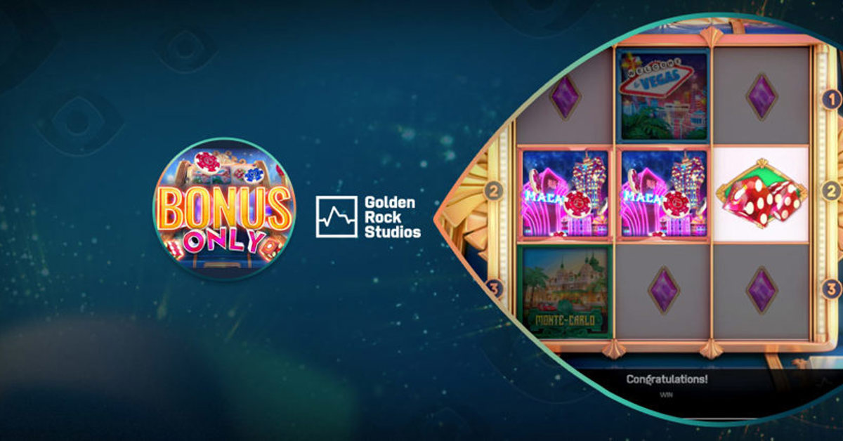 Golden Rock Studios Releases Bonus Only Slot
