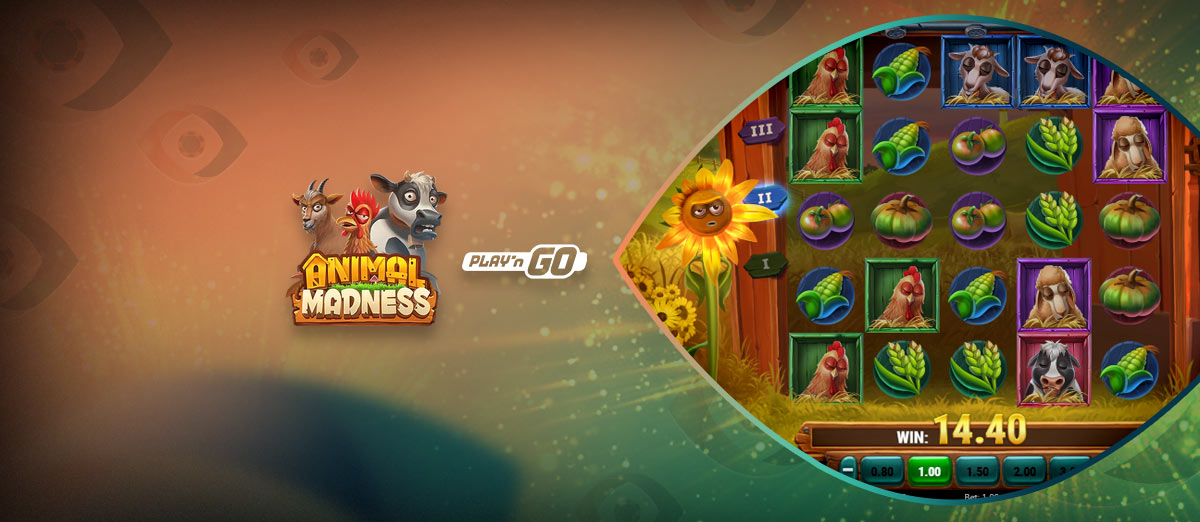 Play’n GO’s New Animal Madness Slot