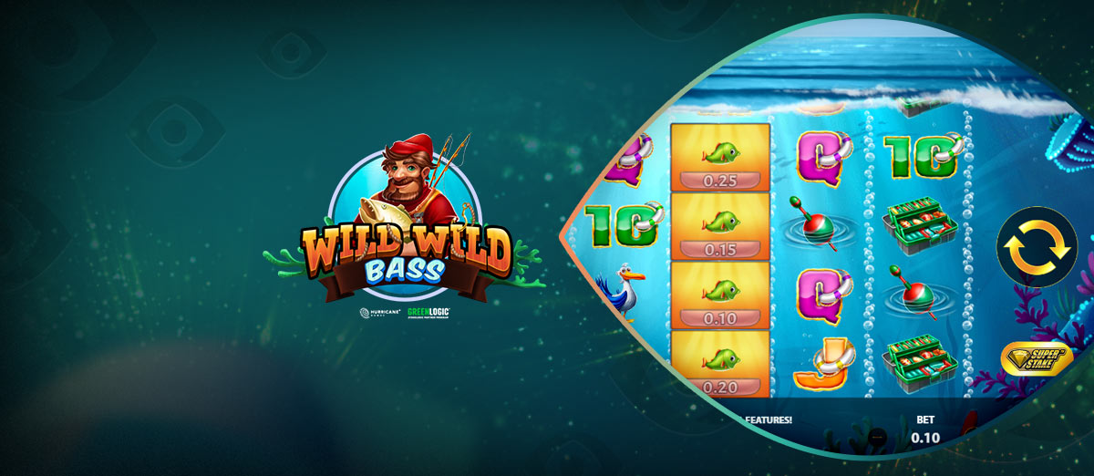 Hurricane Games Releases Wild Wild Bass Slot