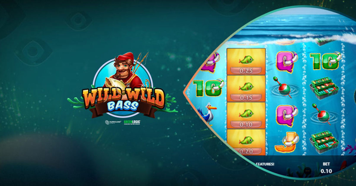 Hurricane Games Releases Wild Wild Bass Slot