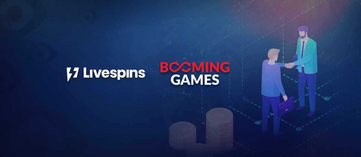 Livespins has added Booming Games titles