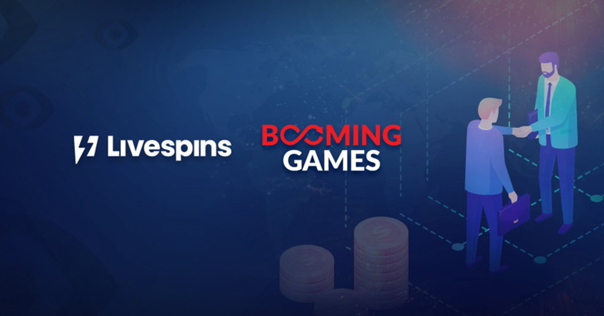 Livespins has added Booming Games titles