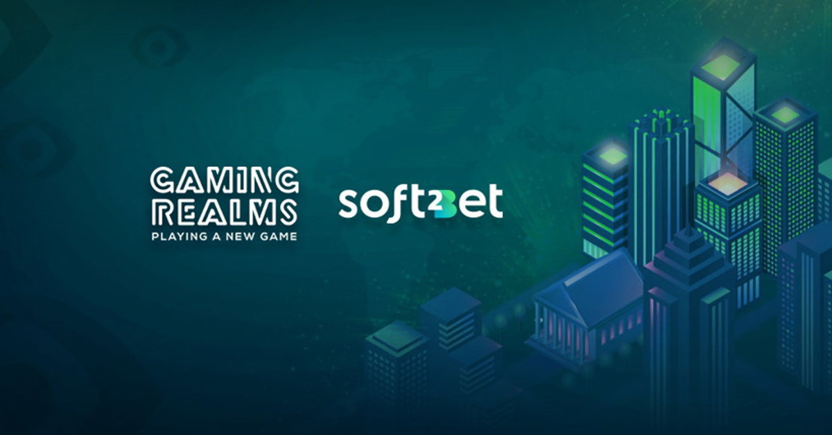 Gaming Realms has signed a deal with Soft2Bet