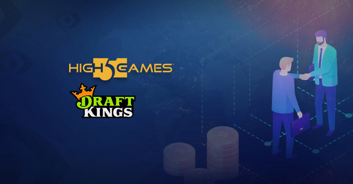 High 5 Games Agrees to Supply Its Games to DraftKings