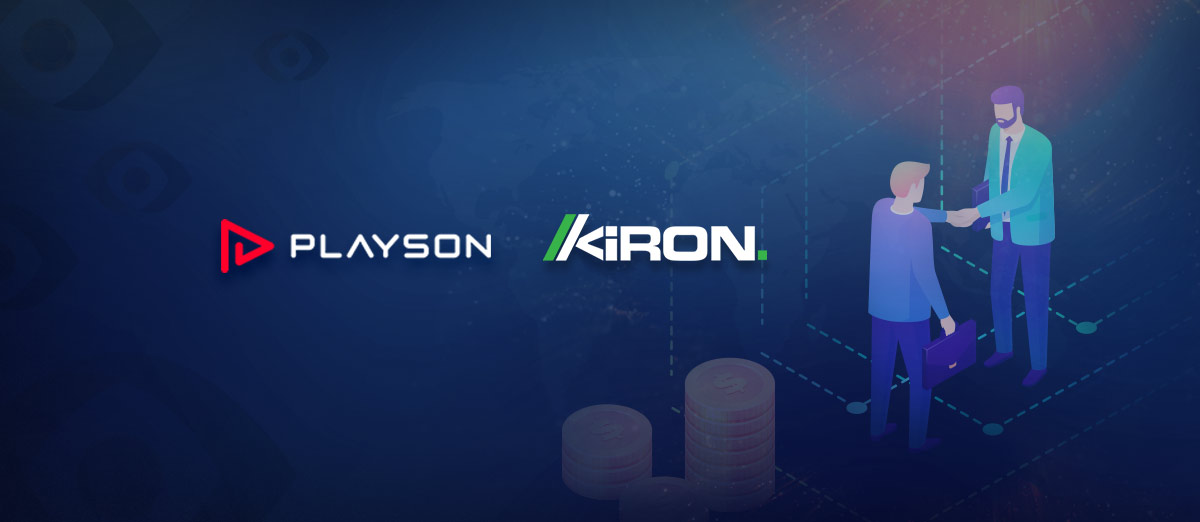 Playson in a Deal with Kiron