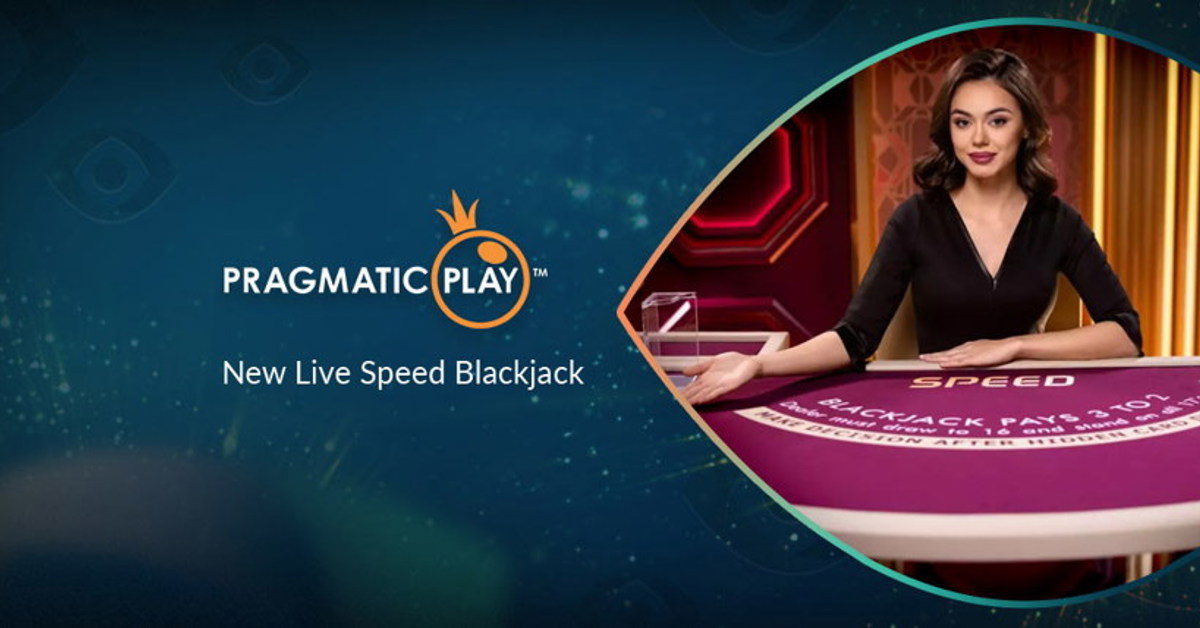 Pragmatic Play has released a new live speed blackjack game