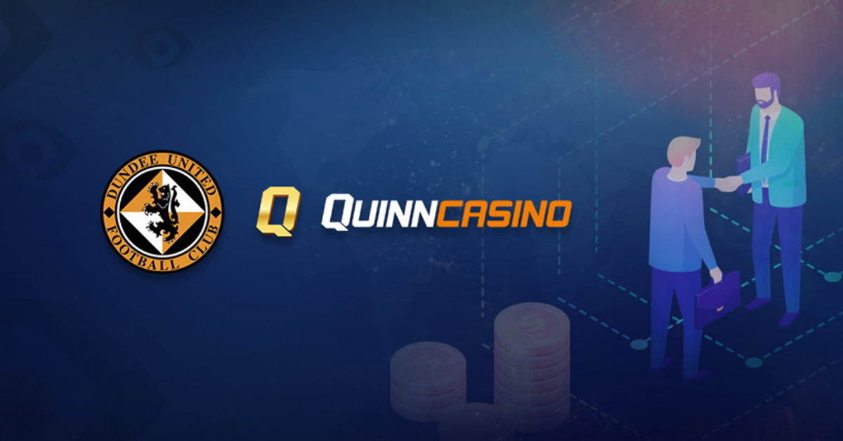 QuinnCasino will be the principal sponsor of Dundee United 