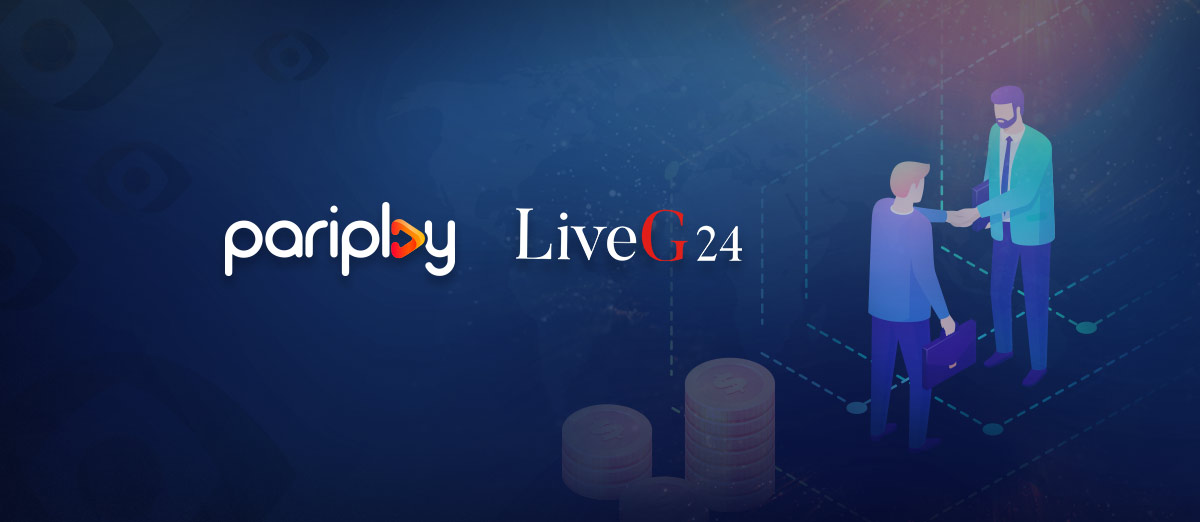 Pariplay Boosts Live Dealer Offering with LiveG24