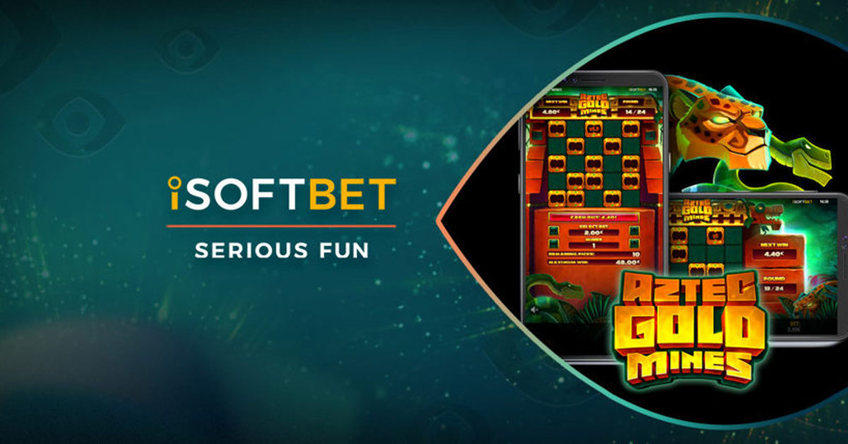 iSoftBet Releases Aztec Gold Mines
