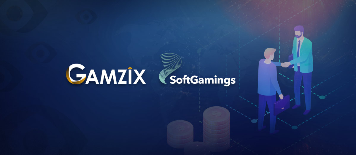 Gamzix Announces Partnership with SoftGamings