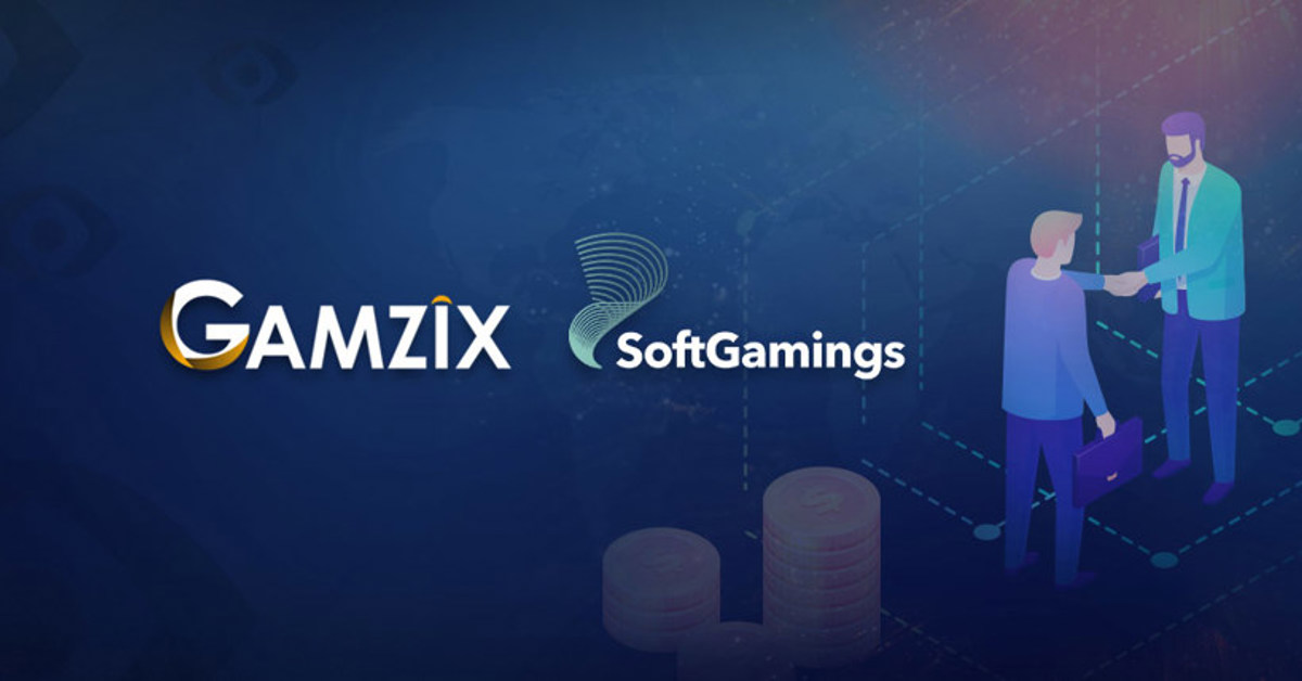 Gamzix Announces Partnership with SoftGamings