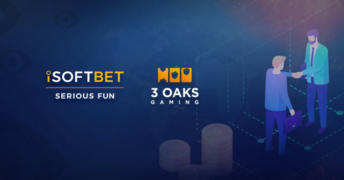 3 Oaks Gaming has announced a new deal with iSoftBet