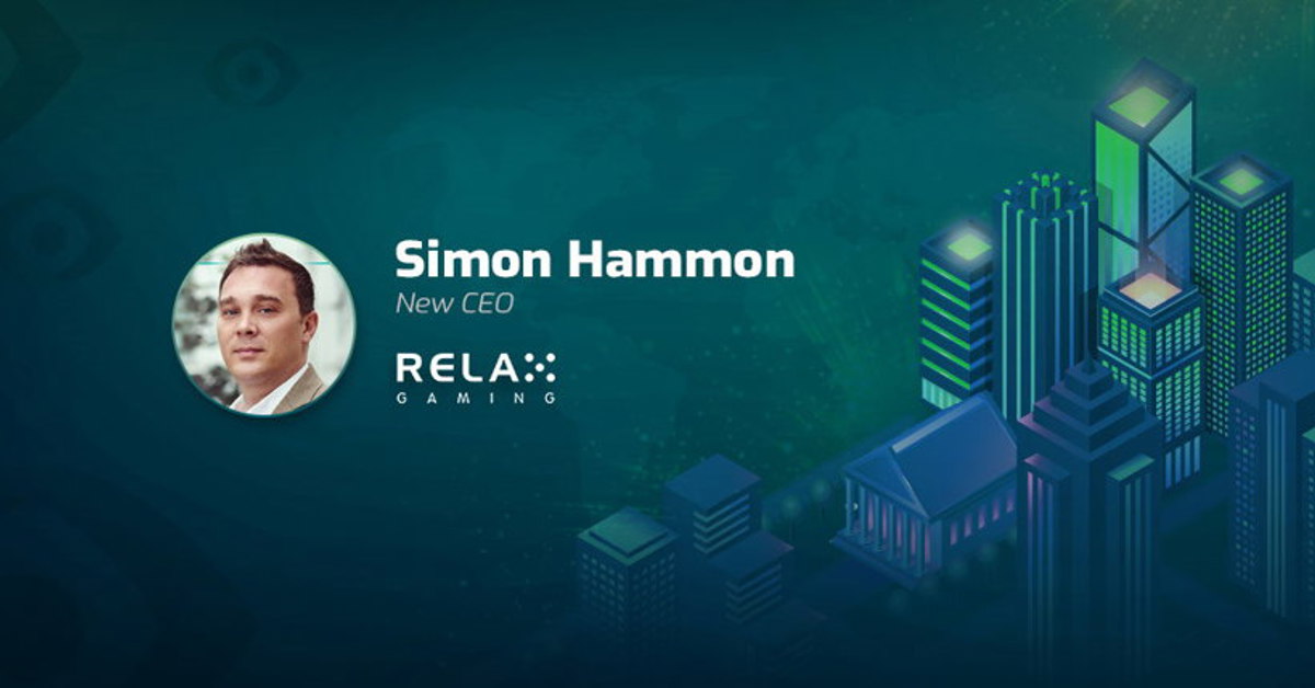Relax Gaming has appointed Simon Hammon as new CEO