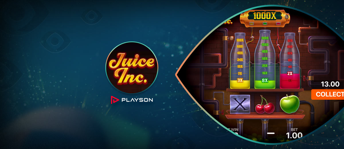 Playson Launches Juice Inc. Slot