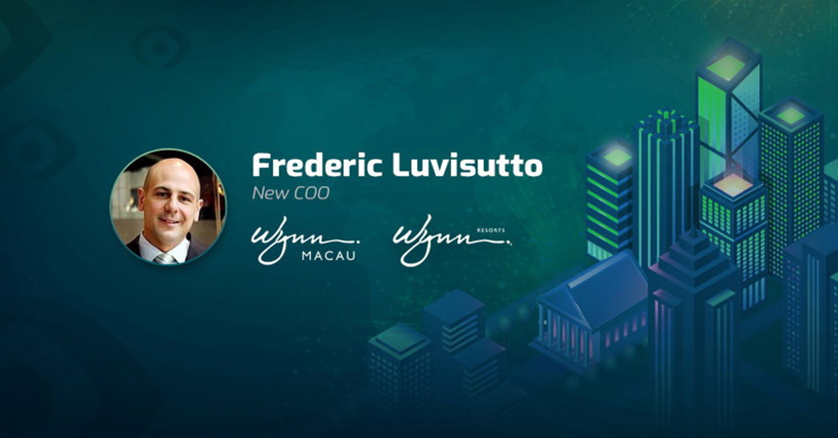 Frederic Jean-Luc Luvisutto is the new COO of Wynn Macau
