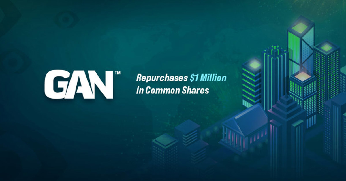 GAN Repurchases $1M of Common Shares
