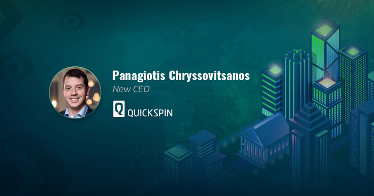 Quickspin has named Panagiotis Chryssovitsanos as its new CEO